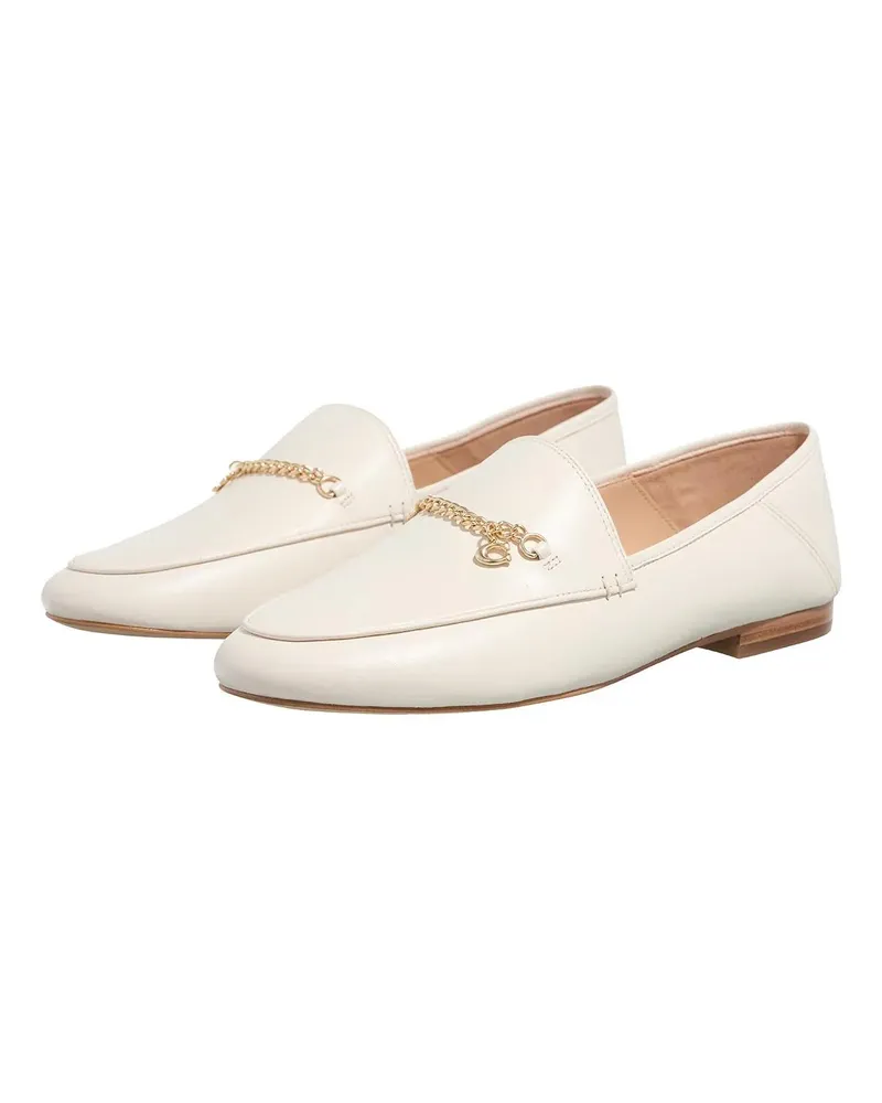 Coach Loafer Hanna Leather Loafer weiß Weiß