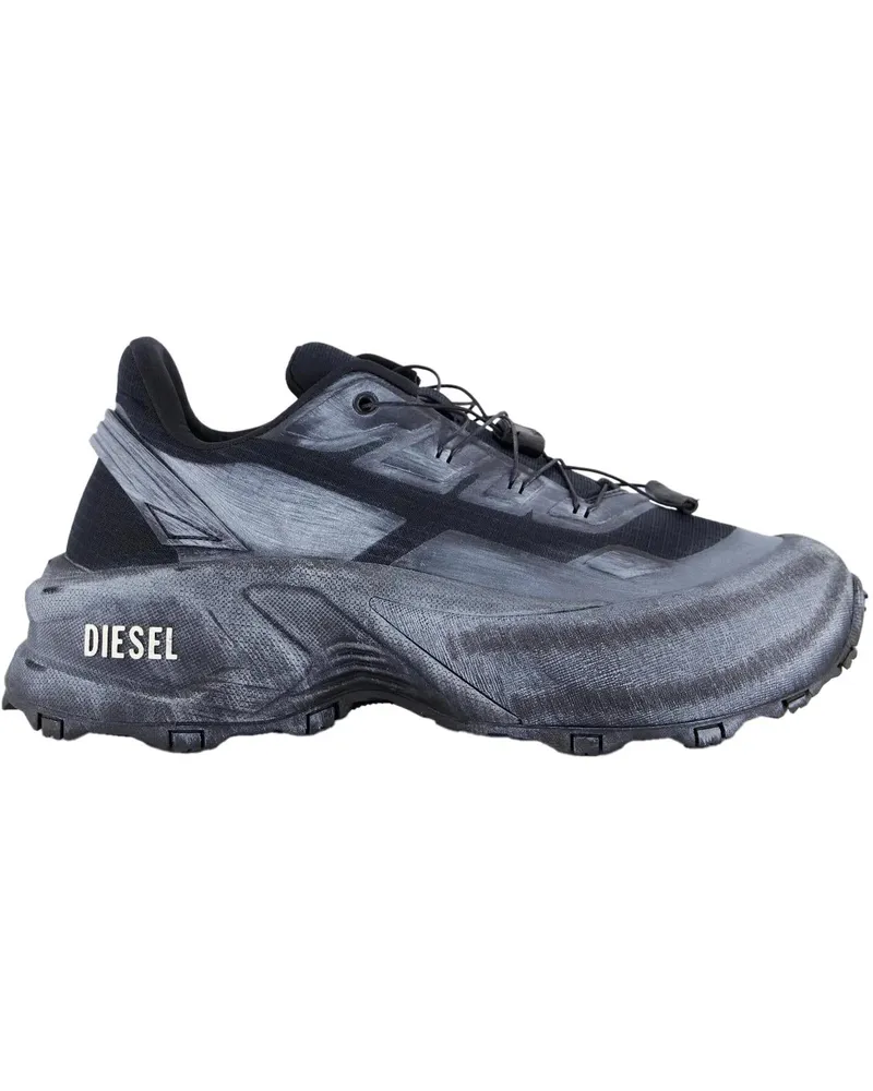 Diesel Low-Top Sneaker Heren D-Cage D-Cage Runner Sneakers schwarz Schwarz