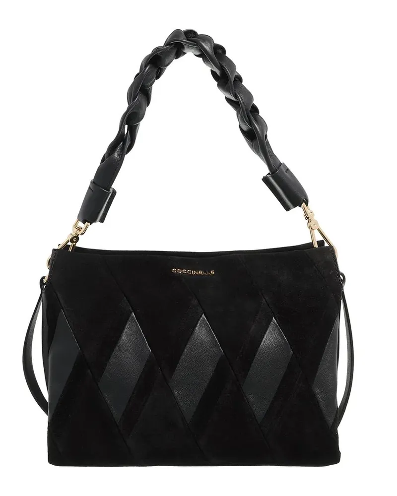 Coccinelle Crossbody Bags Boheme New Geomet.Patch schwarz Schwarz