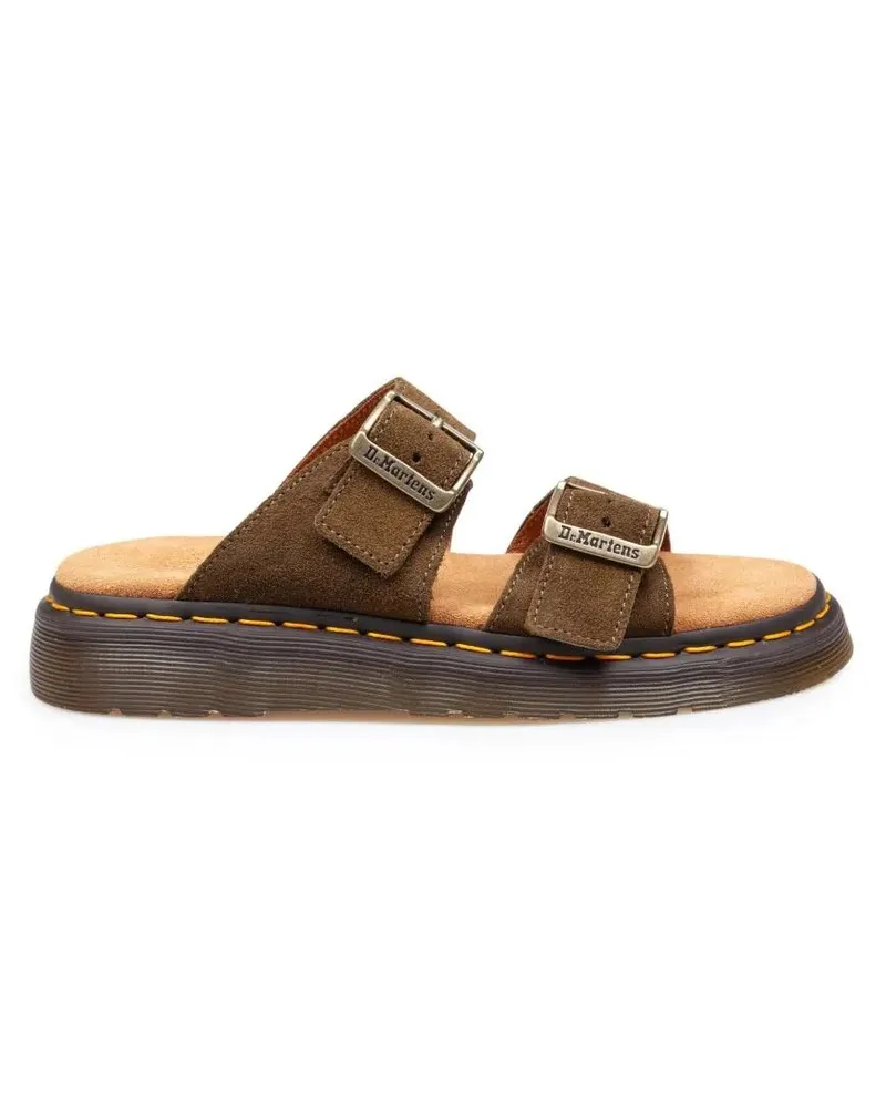 Dr.Martens Sandalen Josef Savannah Tan Suede Sandals Colour: Green braun Braun