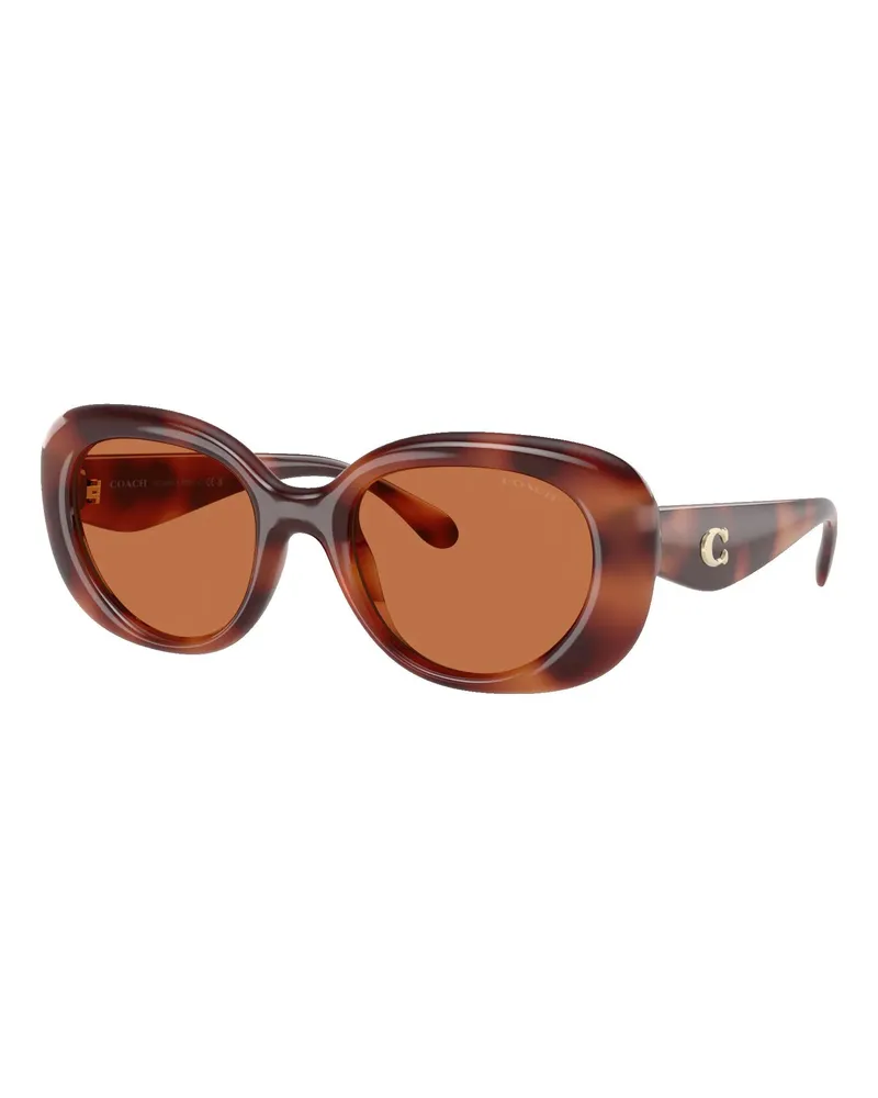 Coach Sonnenbrille  brown Braun