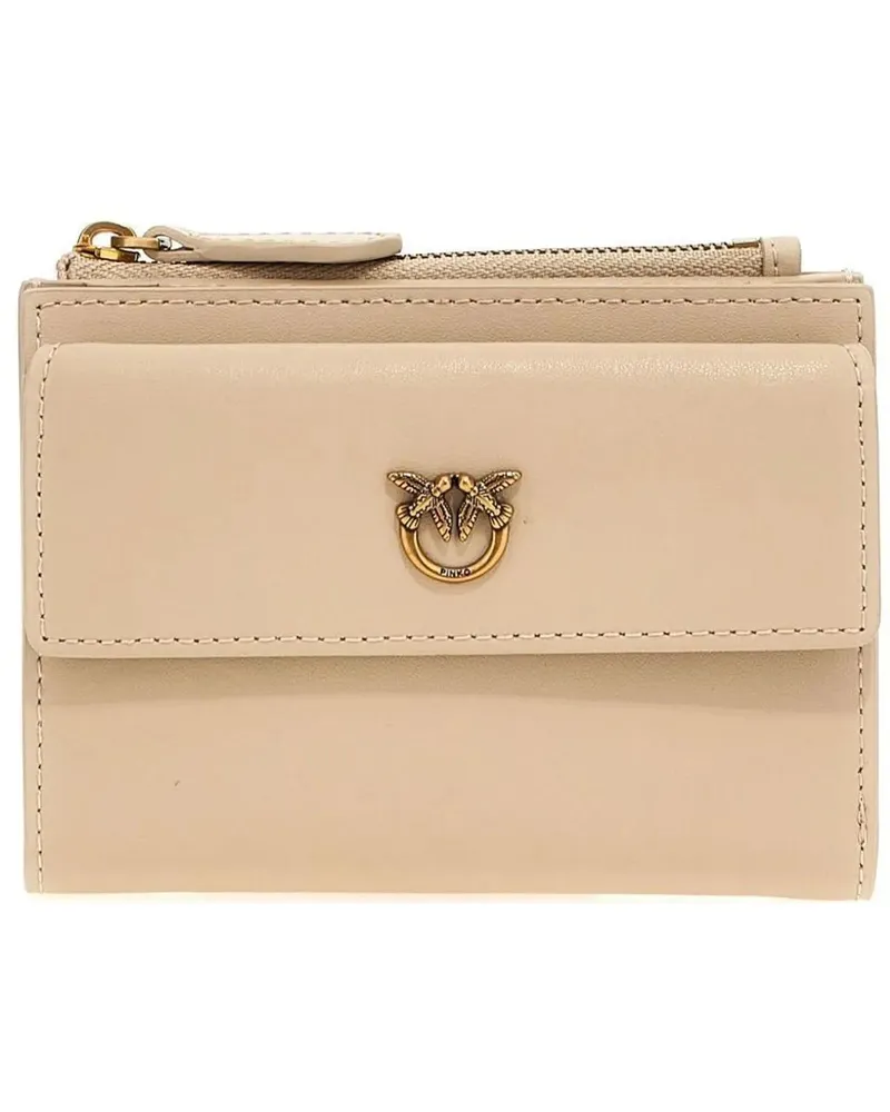 Pinko Portemonnaie Wallets Begiegrigio Fumo Antique grau Grau