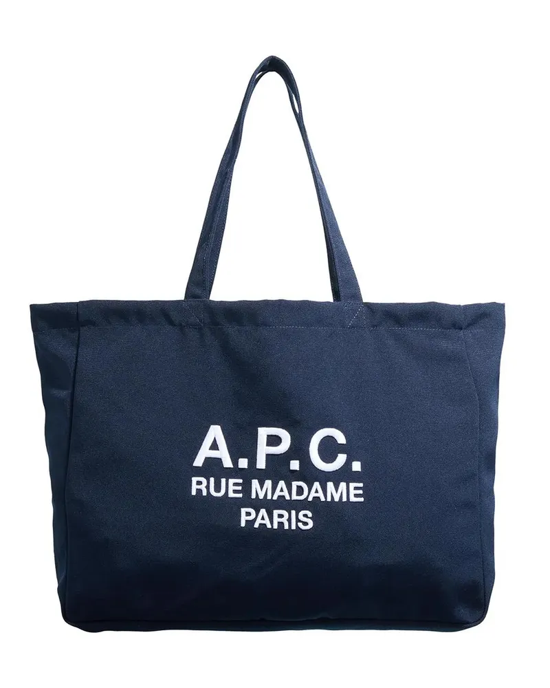 A.P.C. Shopper Shopping Diane Rue Madame blau Blau