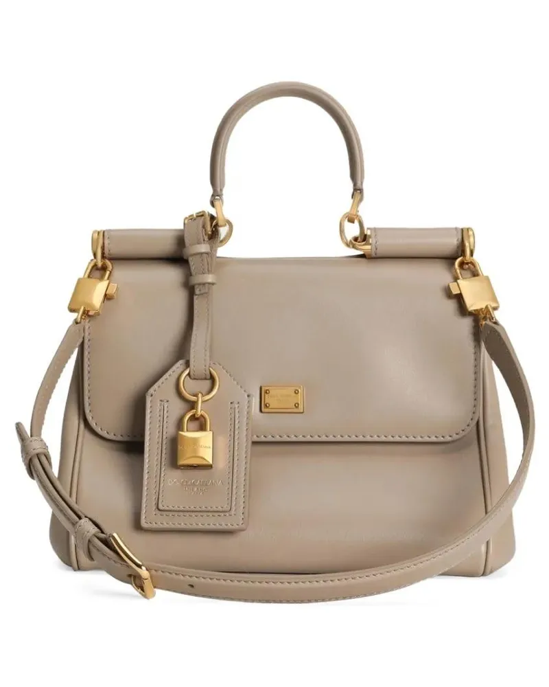 Dolce & Gabbana Hobo Bags "My Sicily" Handbag beige Beige