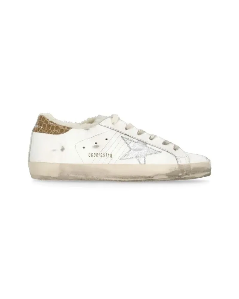 Golden Goose Low-Top Sneaker Super Star Classic Sneakers weiß Weiß