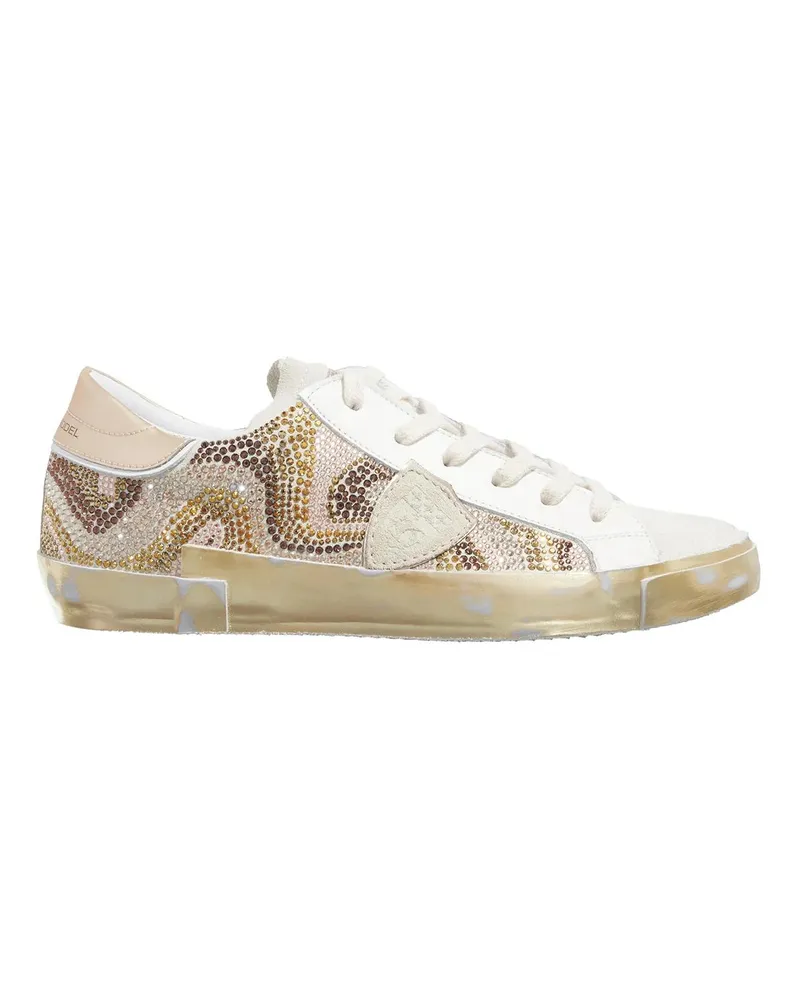 Philippe Model Low-Top Sneaker Prsx Low Woman goldfarben 