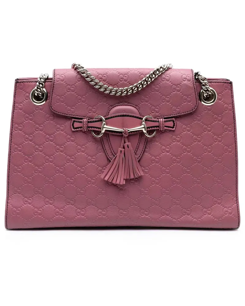 Gucci Hobo Bags Large ssima Emily Shoulder Bag rosa Gold