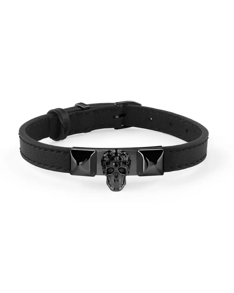 Philipp Plein Armbänder Bracelet Plein Enigma black Schwarz