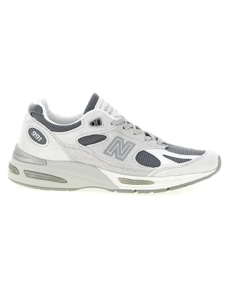New Balance Low-Top Sneaker  991v2 MiUK Nimbus Cloud grau Grau