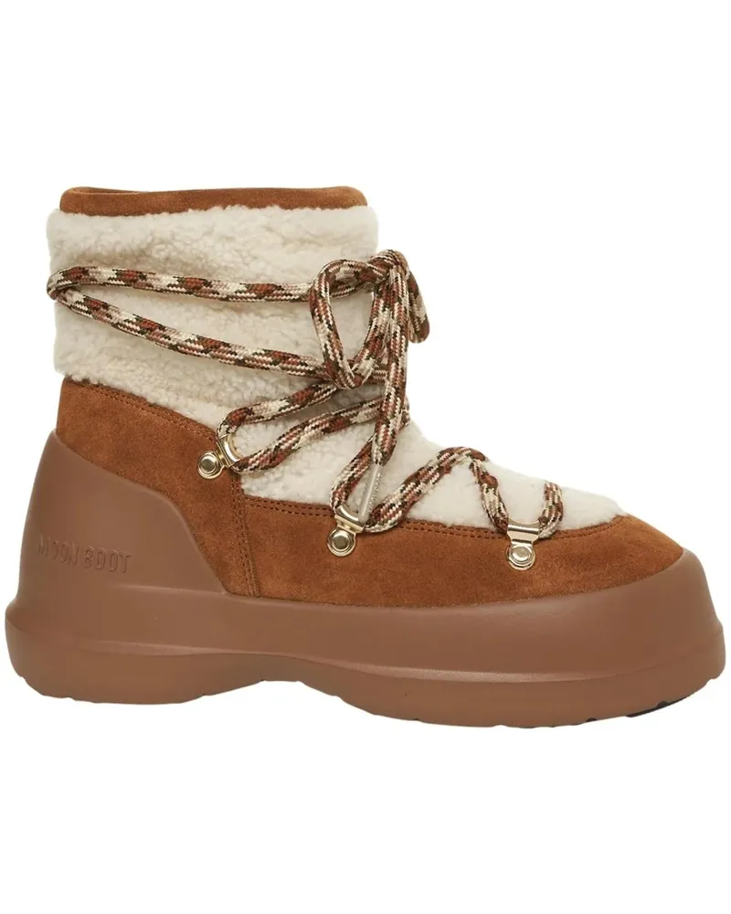 Moon Boot Stiefel Suede boots 'LUNA BOOT SHEA' weiß Weiß