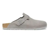 Sandalen Grey Suede Clogs With Anatomical Footbed grau