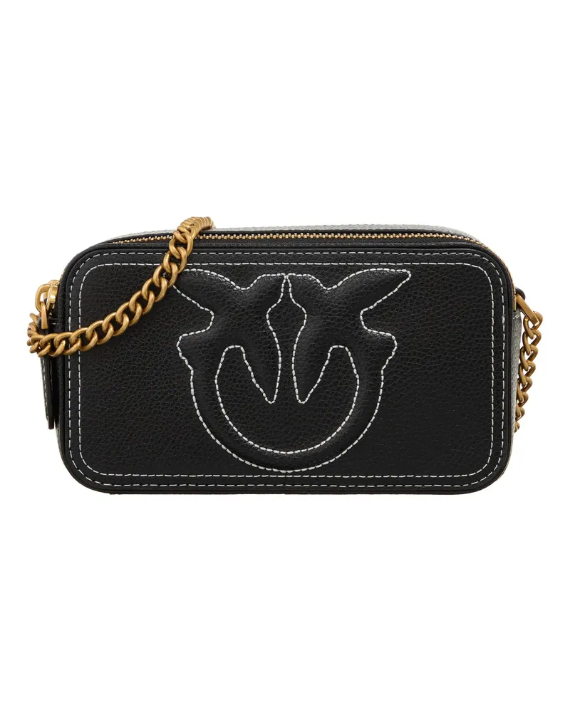 Pinko Crossbody Bags Carrie Camera Case schwarz Schwarz