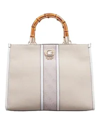 Guess Tote Kerima Bamboo 2 Cmprtmnt Tote Beige