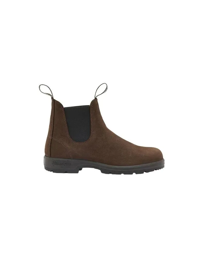 BLUNDSTONE Stiefel Waterproof Brown Ankle Boots With Vulcanized Sole schwarz Schwarz