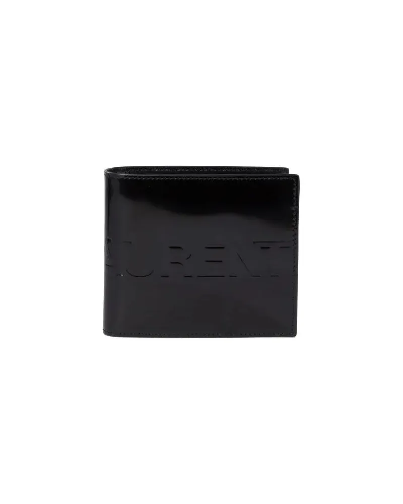 Saint Laurent Portemonnaies "East/West" Wallet schwarz Schwarz