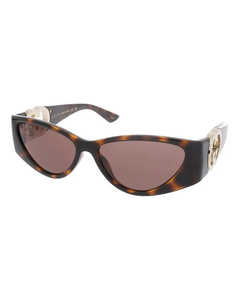 Gucci Sonnenbrille  brown Braun