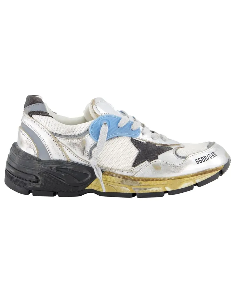 Golden Goose Low-Top Sneaker Dames Running Dad Sneaker Metallic gunmetal Gunmetal