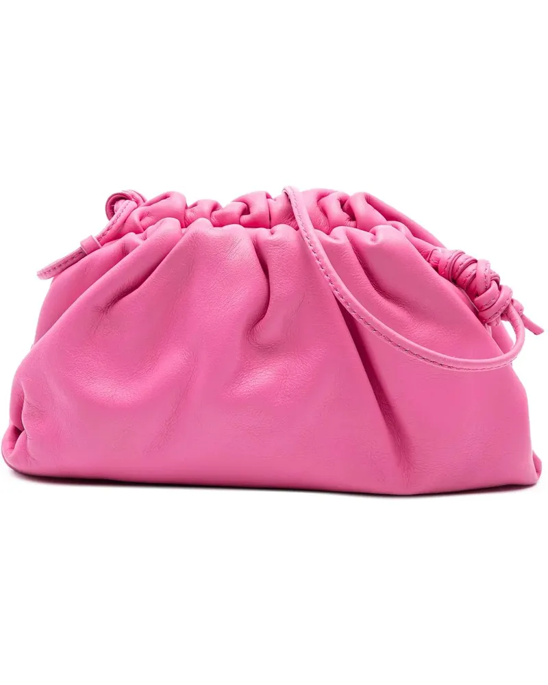 Bottega Veneta Hobo Bags Lambskin The Mini Pouch Crossbody rosa Gold