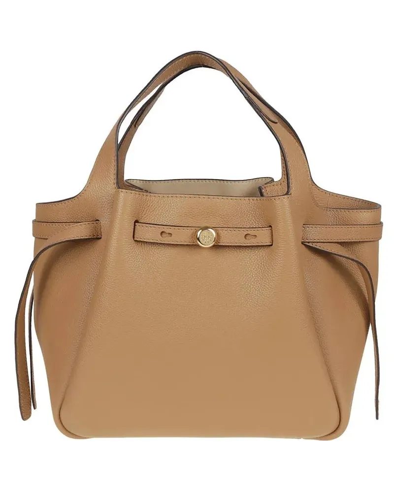 Tory Burch Shopper & Totes Romy Pebbled Satchel braun Braun