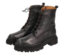 Stiefeletten Schnürstiefeletten schwarz