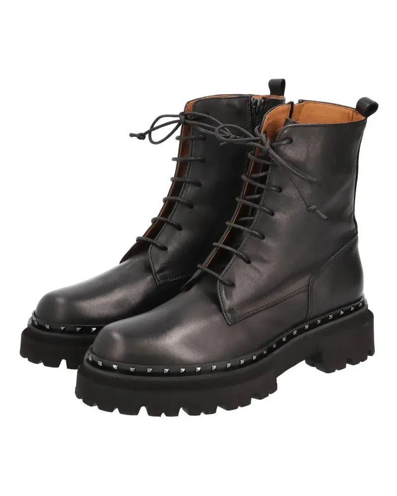 Thea Mika Stiefeletten Schnürstiefeletten schwarz Schwarz
