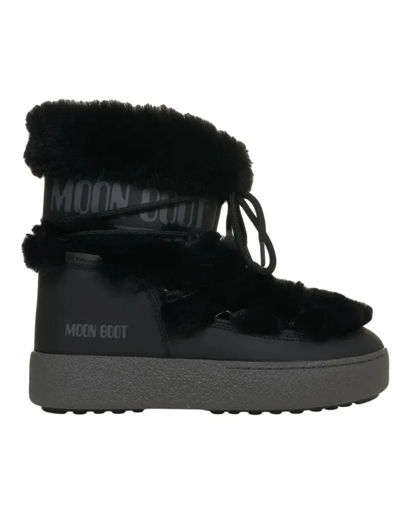 Moon Boot Stiefel Track Low' Ankle Boot schwarz Schwarz