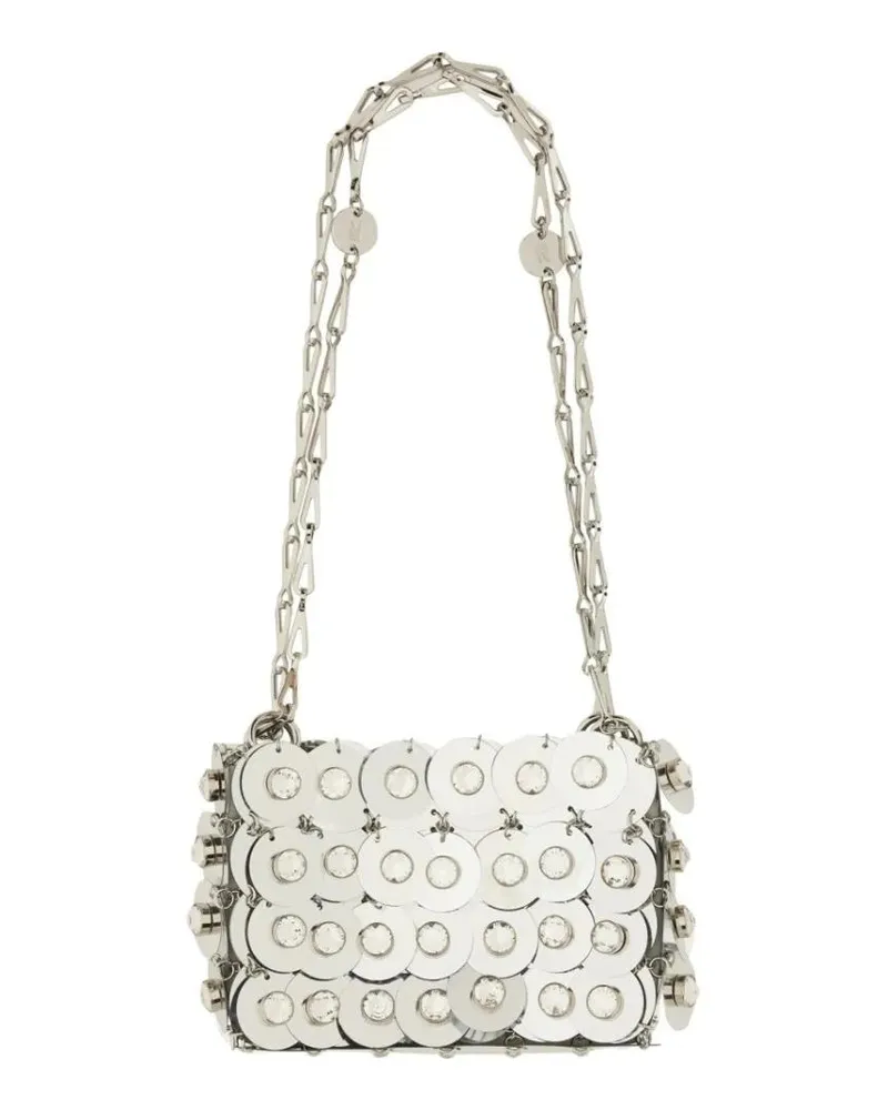 Paco Rabanne Hobo Bags "Sparkle" Shoulder Bag silberfarben 