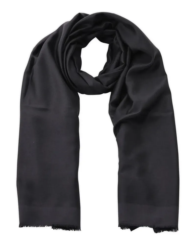 Givenchy Tücher & Schals Schal mit Logo schwarz Schwarz