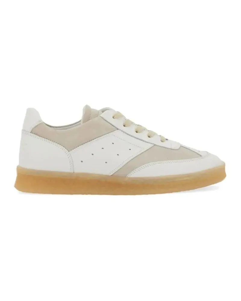 Maison Margiela Low-Top Sneaker Sneaker 6 Court weiß Weiß