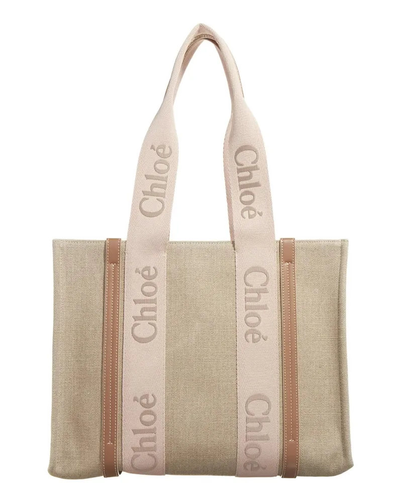 Chloé Shopper & Totes Medium Woody Tote Bag beige Beige