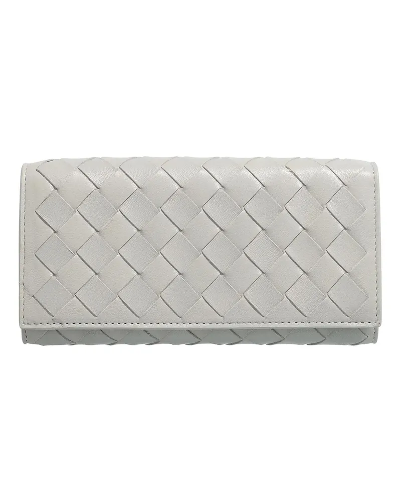 Bottega Veneta Portemonnaie Portafoglio Wallet Grau