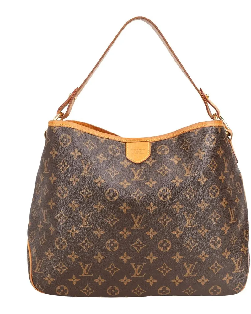 Louis Vuitton Crossbody Bags  Canvas Monogram Delightful PM Handba braun Braun