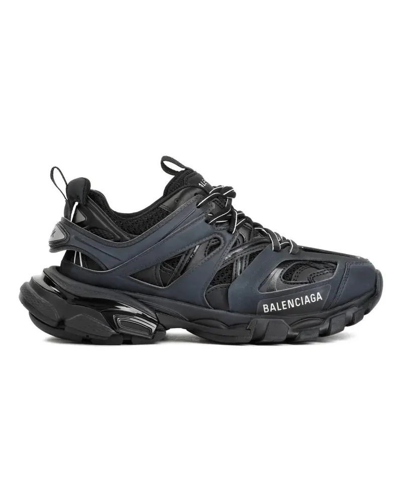 Balenciaga Low-Top Sneaker Track Trainers With Embossed Logos blau Blau