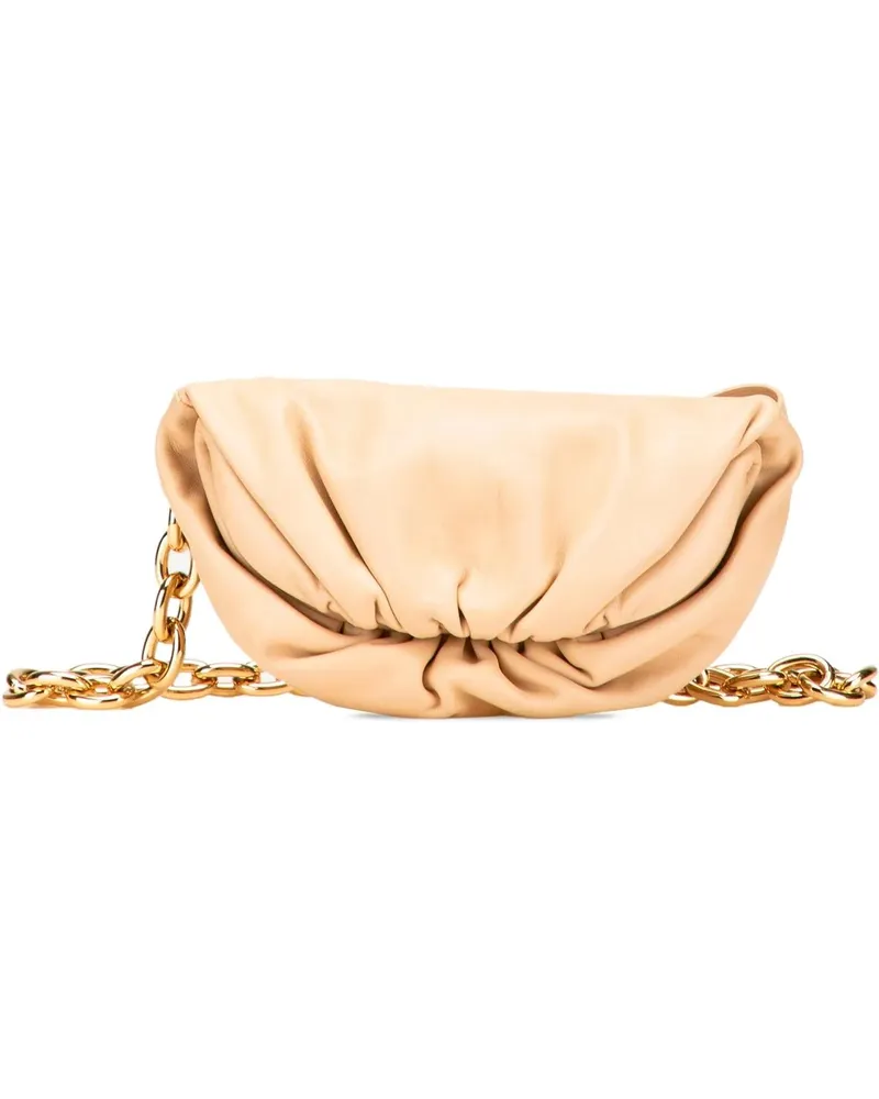 Bottega Veneta Bauchtaschen Lambskin Belt Chain Pouch braun Braun