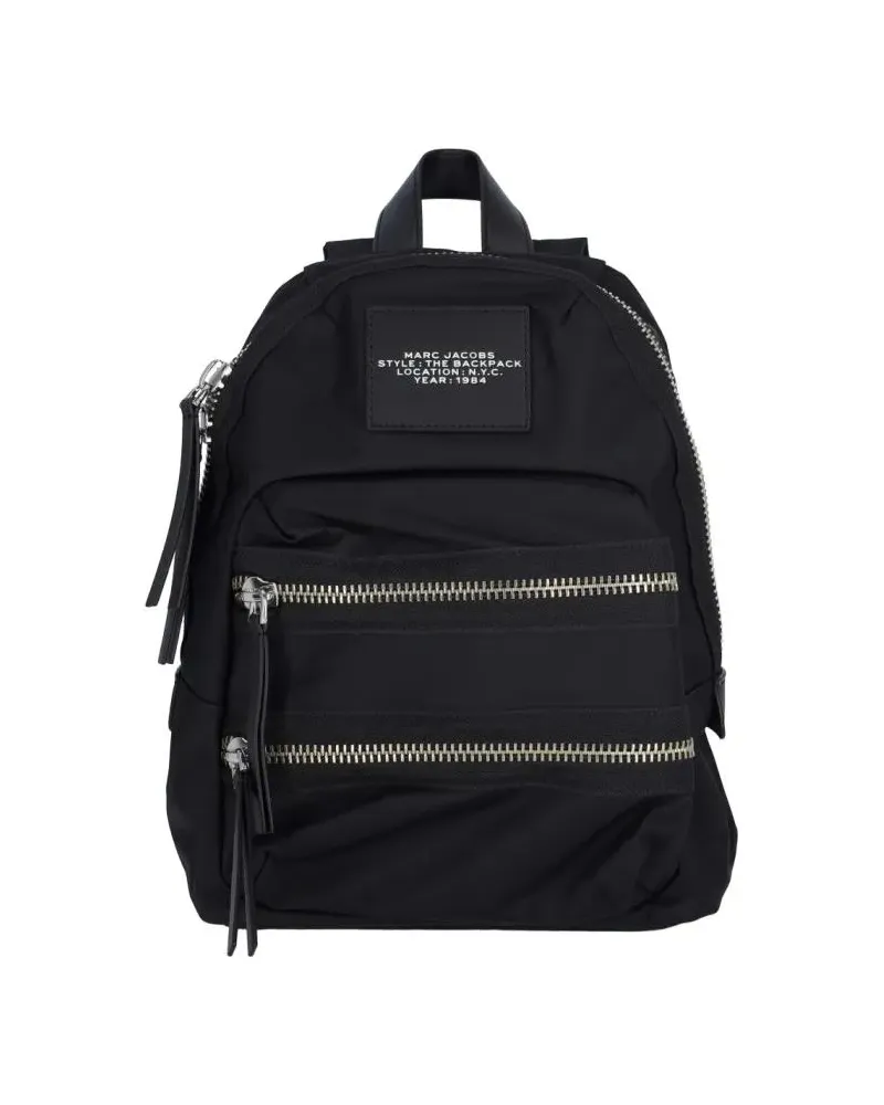 Marc Jacobs Rucksäcke Medium Backpack "The Biker" – Black schwarz Schwarz