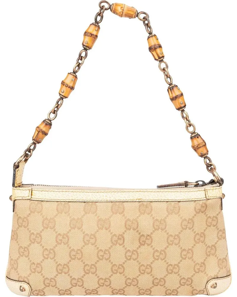 Gucci Crossbody Bags  GG Monogram Mini Bamboo Handbag bunt Bunt