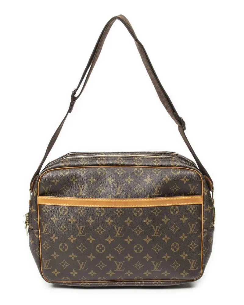 Louis Vuitton Crossbody Bags Reporter GM braun Braun