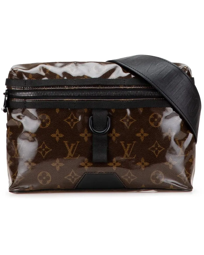 Louis Vuitton Hobo Bags Monogram Glaze Messenger PM braun Braun