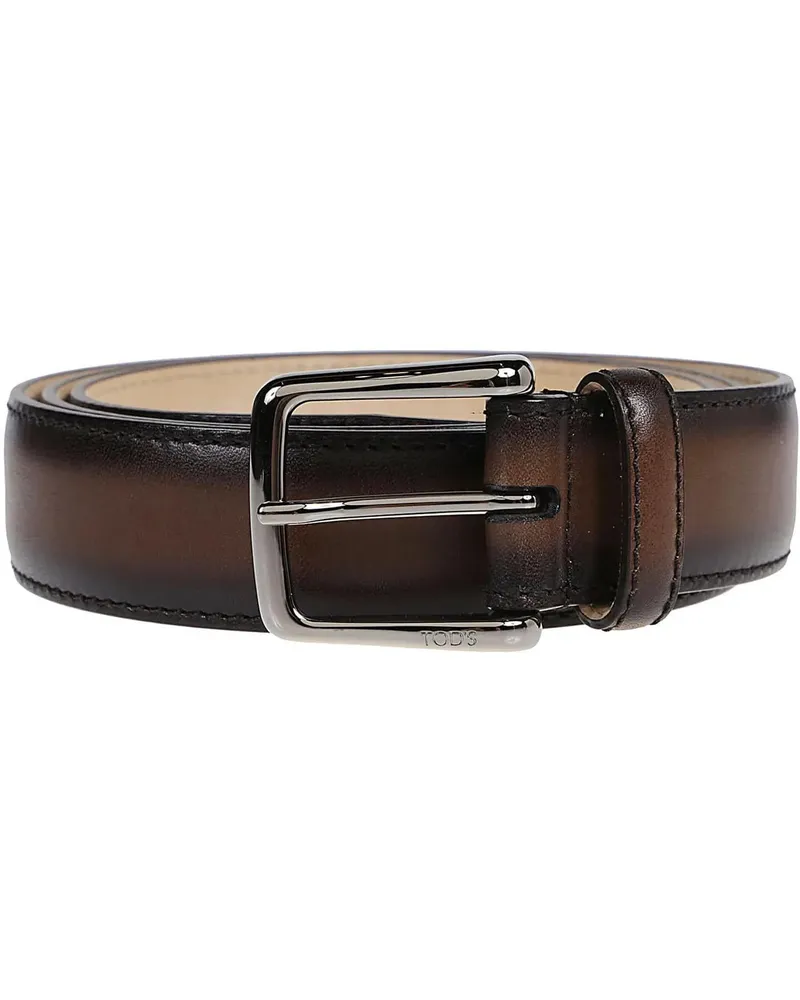 TOD'S Gürtel New Basic Belt Brown braun Braun