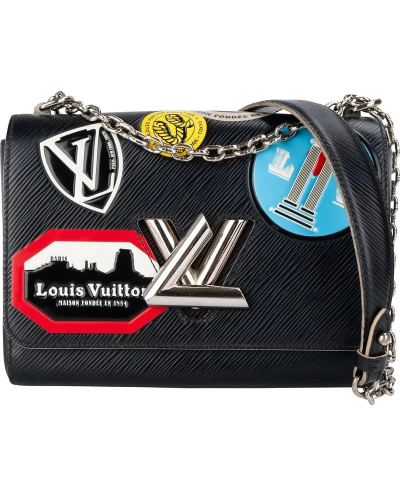 Louis Vuitton Crossbody Bags  Noir Epi Leather Limited World Tour bunt Bunt