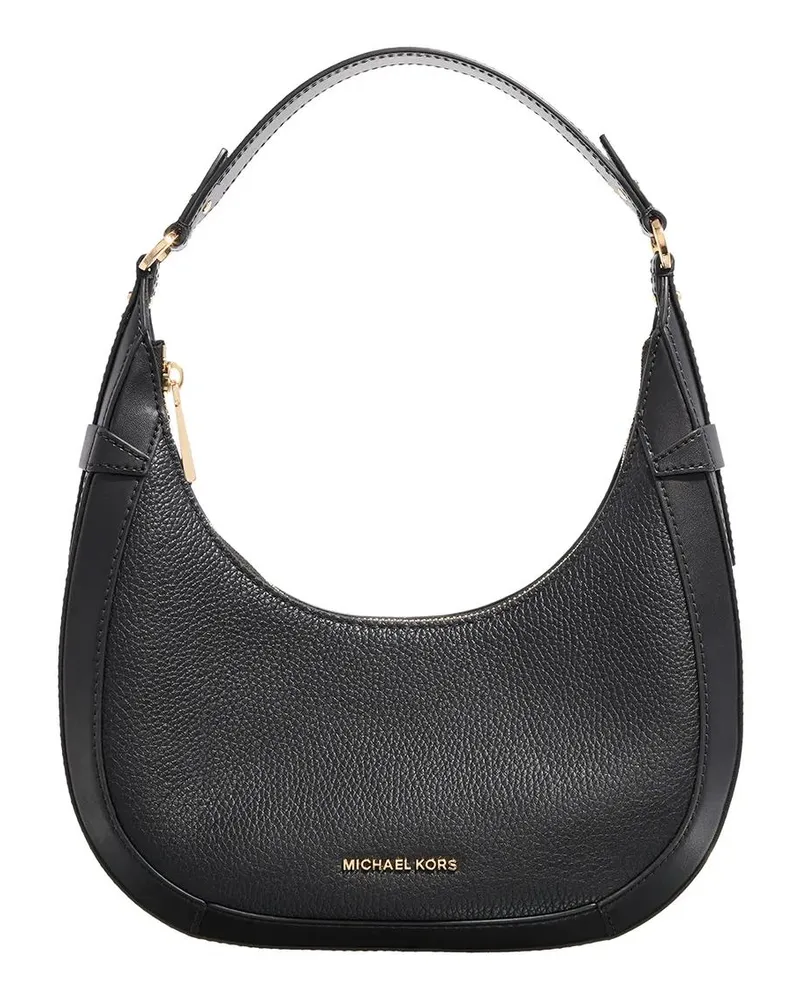 Michael Kors Hobo Bags Sm Crescent Tz Shldr schwarz Schwarz