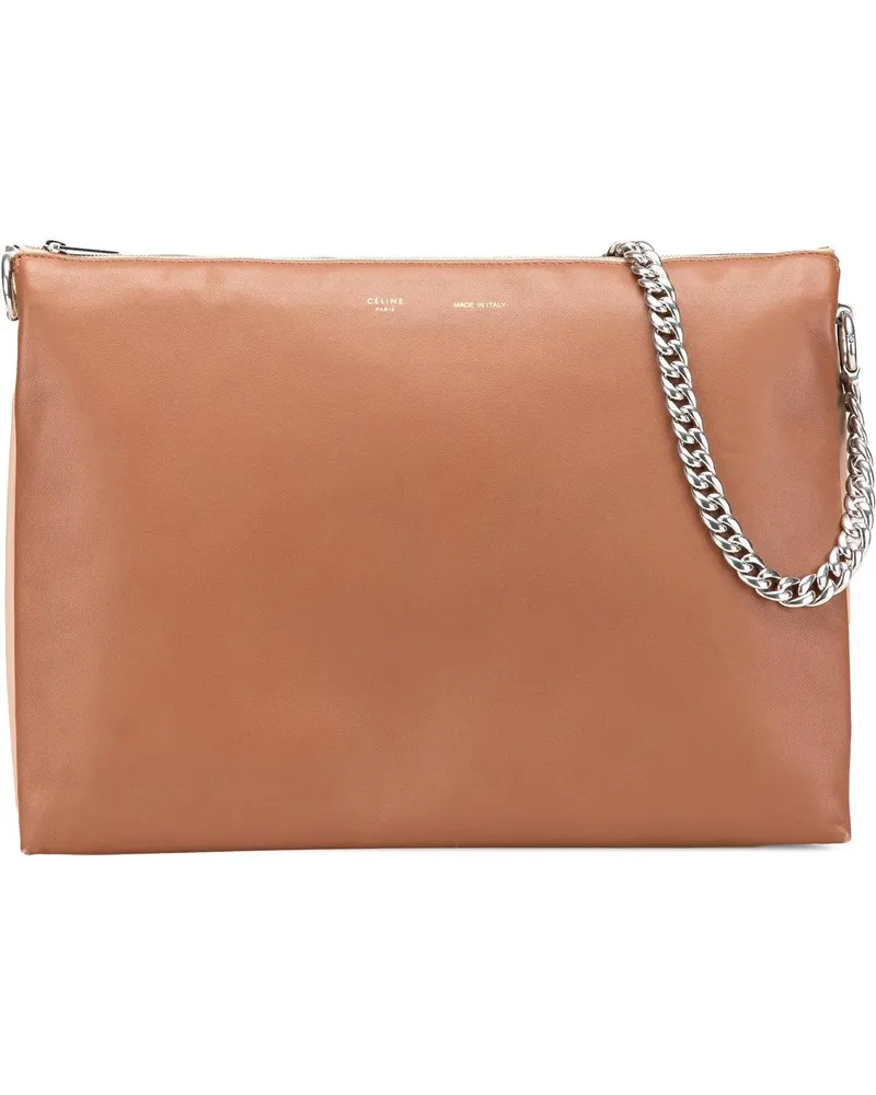 Celine Hobo Bags 2013 Lambskin Soft Trio Shoulder Bag braun Braun