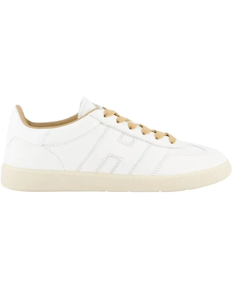 Hogan Low-Top Sneaker Dames Cool Sneaker Wit/Nude schwarz Schwarz