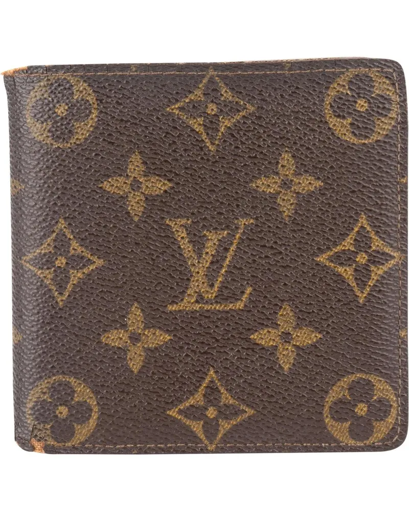 Louis Vuitton Portemonnaie  Canvas Monogram Marco Wallet braun Braun