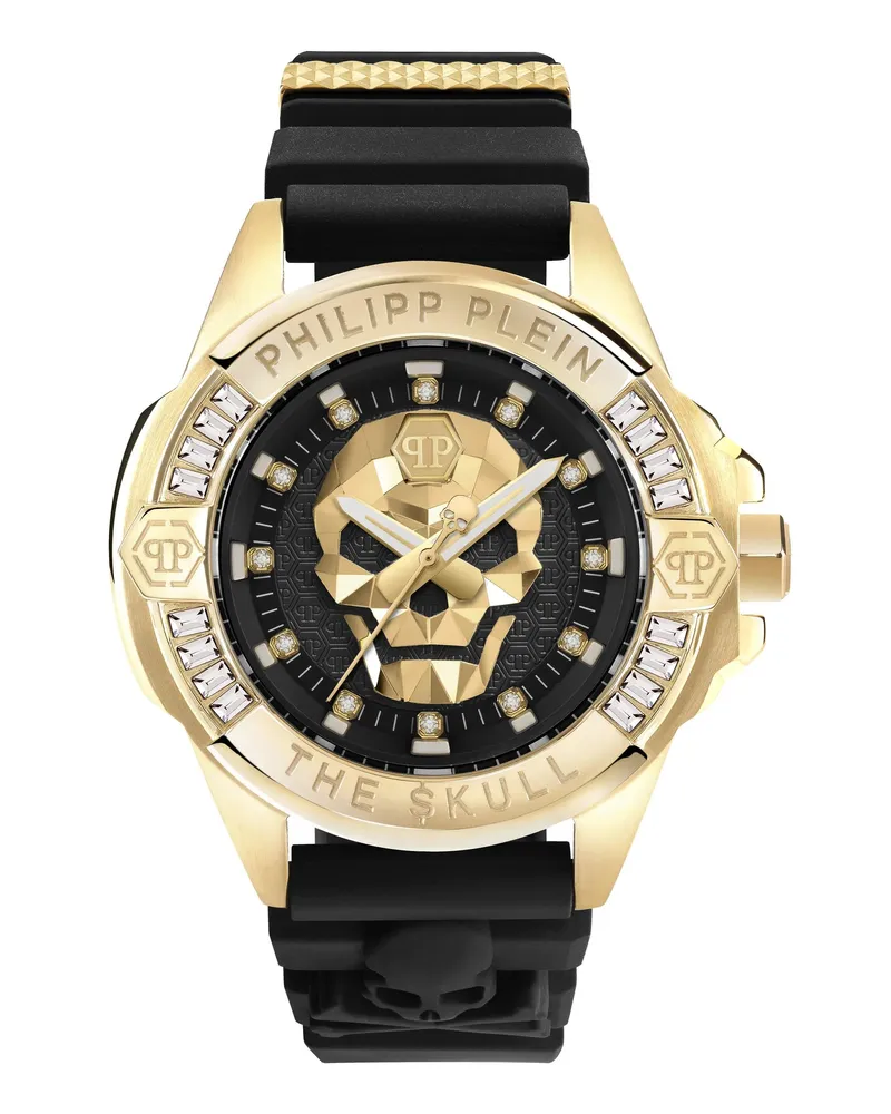 Philipp Plein Uhren Analoge Quarzuhr The $Kull 41 Mm black Schwarz