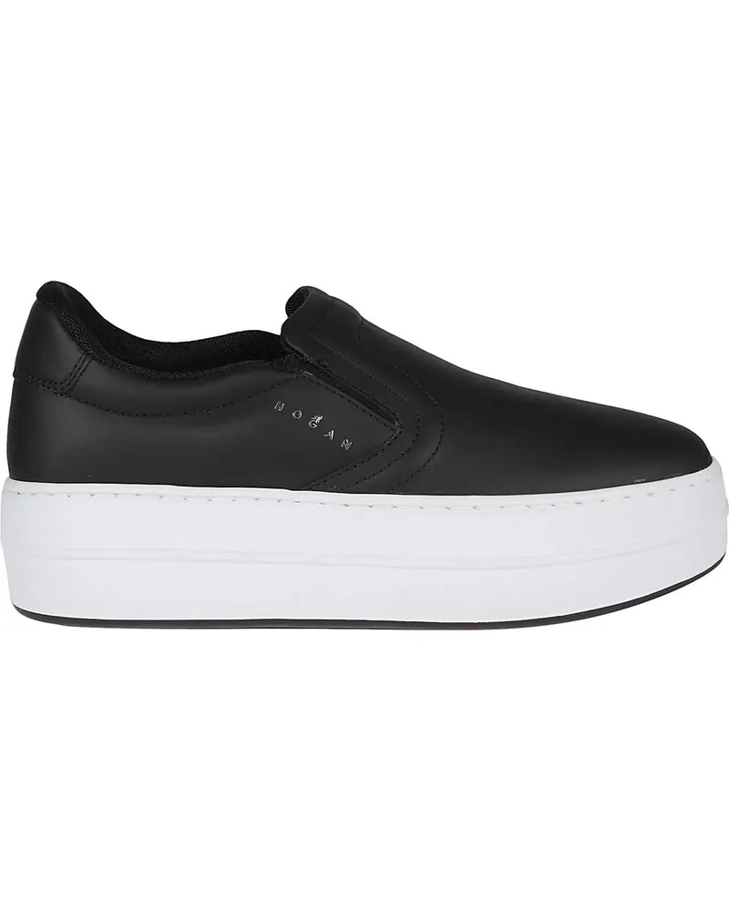 Hogan Low-Top Sneaker H670 Slip On Sneakers Black schwarz Schwarz