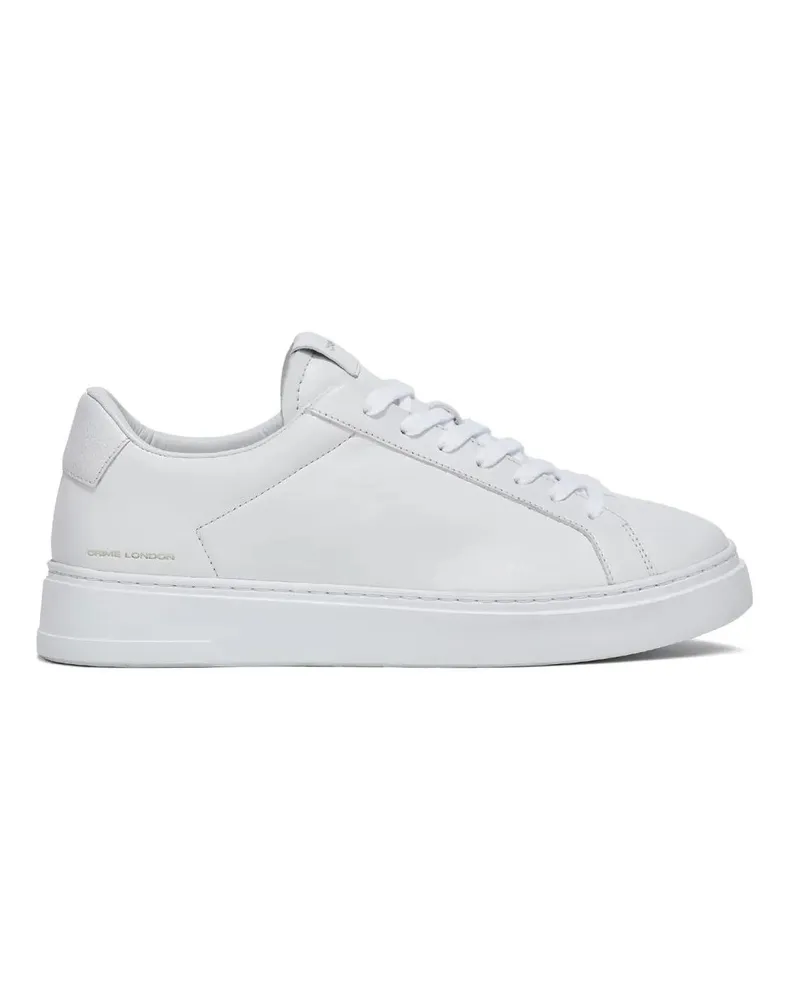 Crime Low-Top Sneaker Extralight Sneakers In Soft White Leather weiß Weiß