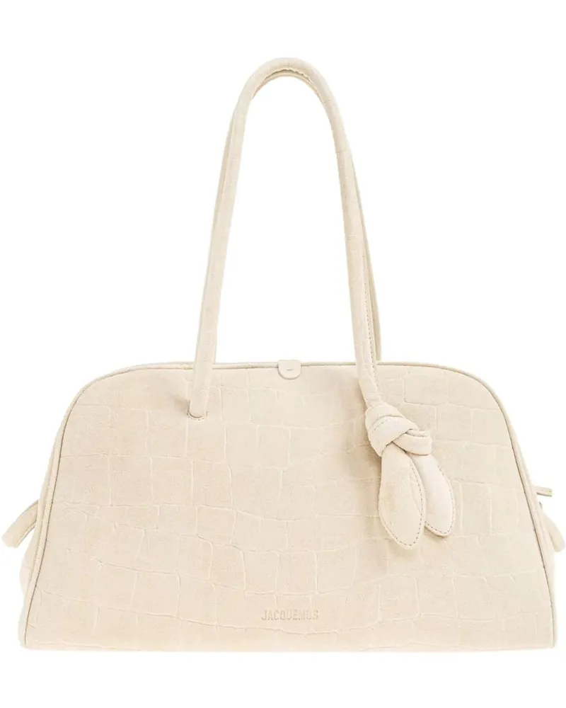 Jacquemus Shopper Bags Ivoire weiß Weiß