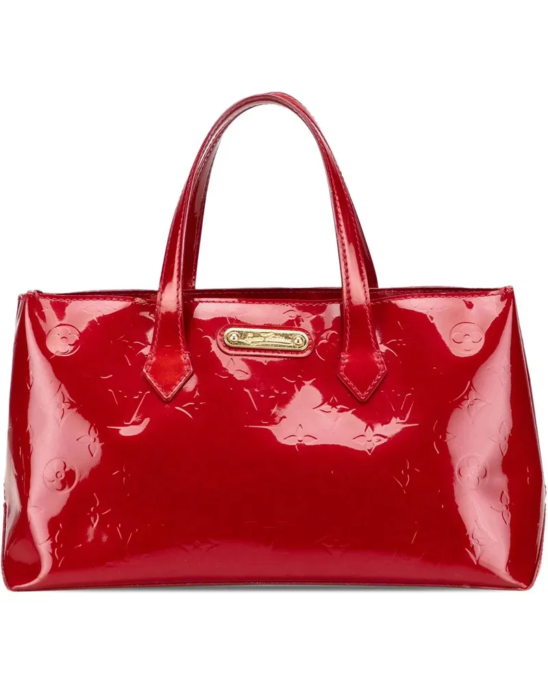 Louis Vuitton Crossbody Bags Monogram Vernis Wilshire PM rot Rot