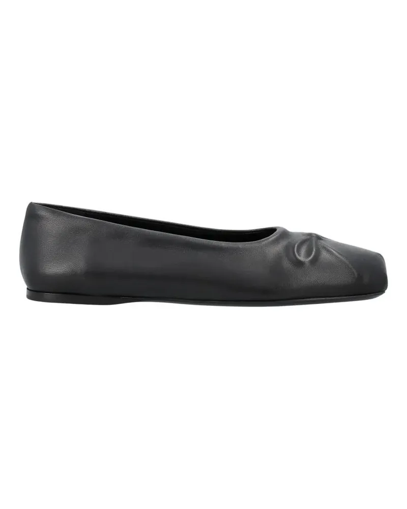 Marni Little Bow Ballet Flats schwarz Schwarz